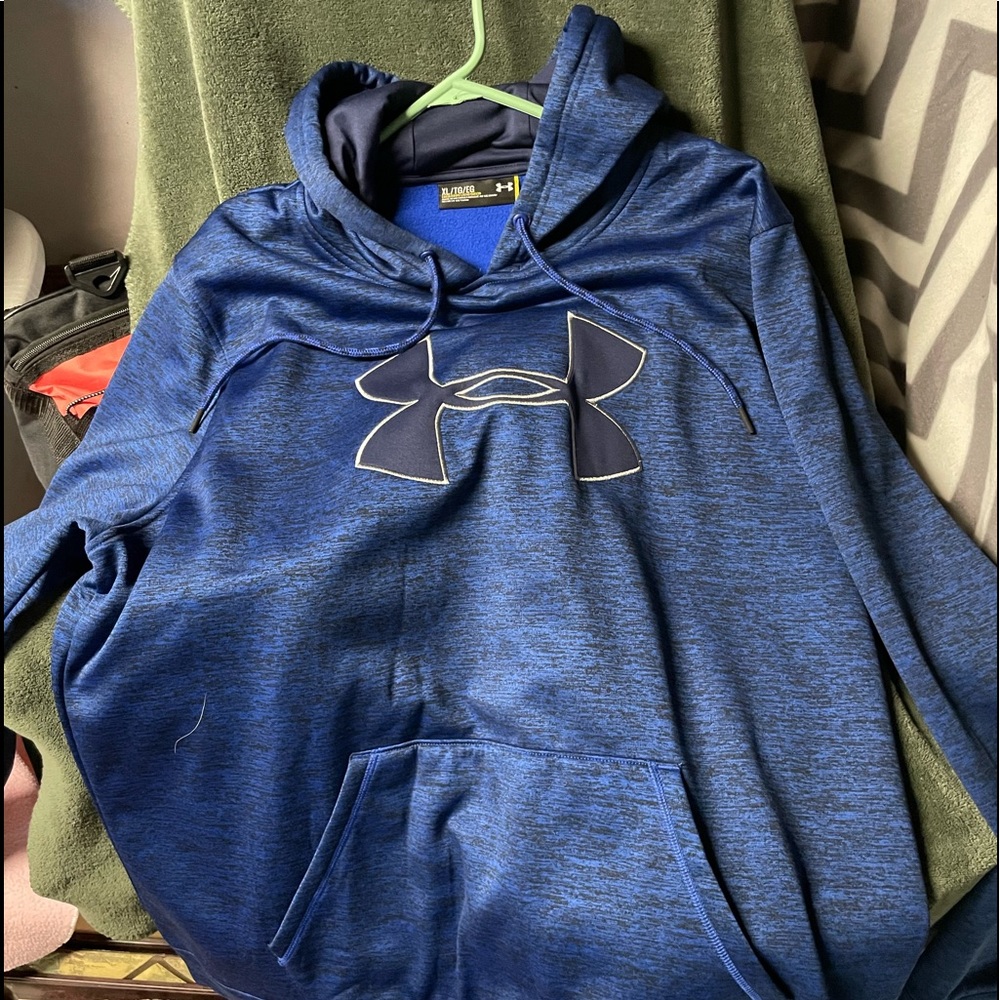 Under Armour hoodie blue XL loose fit